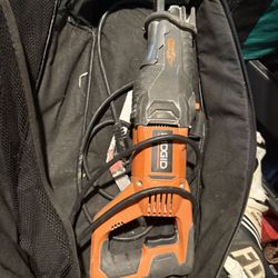 “ Fuego Saw” RIDGID Thru Cool 6 Amp 1-Handed Orbital Reciprocating Saw