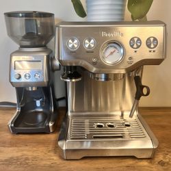 Breville Espresso Machine & Grinder 
