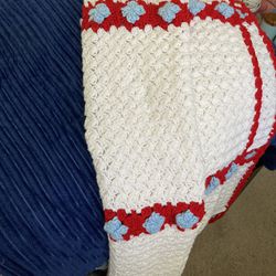 Blanket, Handmade Knitted Blanket