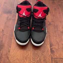 Jordan Flight Club 91 Black University Red Size 12