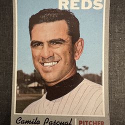 Camilo Pascual - MLB 1970 Trading Card