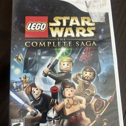 NINTENDO Wii LEGO STAR WARS THE COMPLETE SAGA VIDEO GAME -