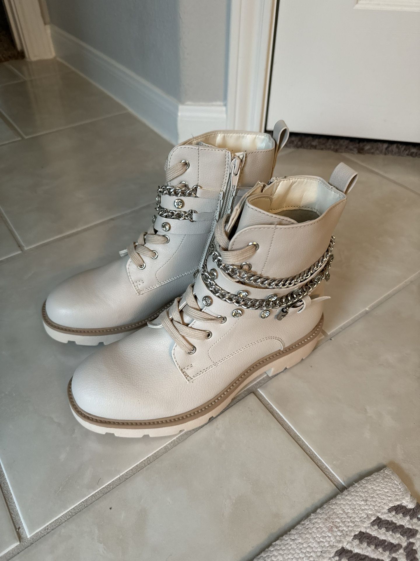 White Boots-Women 7 