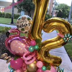 Balloons Bouquet - Happy Birthday