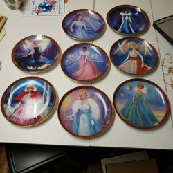 Numbered Barbie Plate Collection 