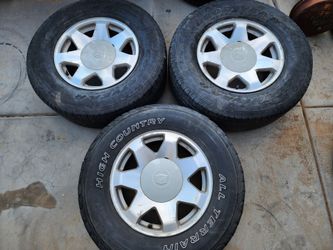 17" Rim Cadillac Escalade 6x139.7 Alloy Wheel Lot of 3