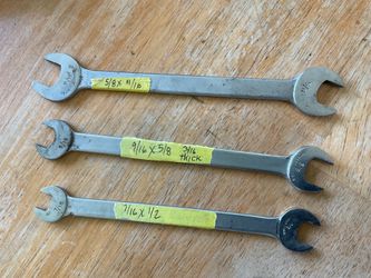 Skinny wrenches made in USA
