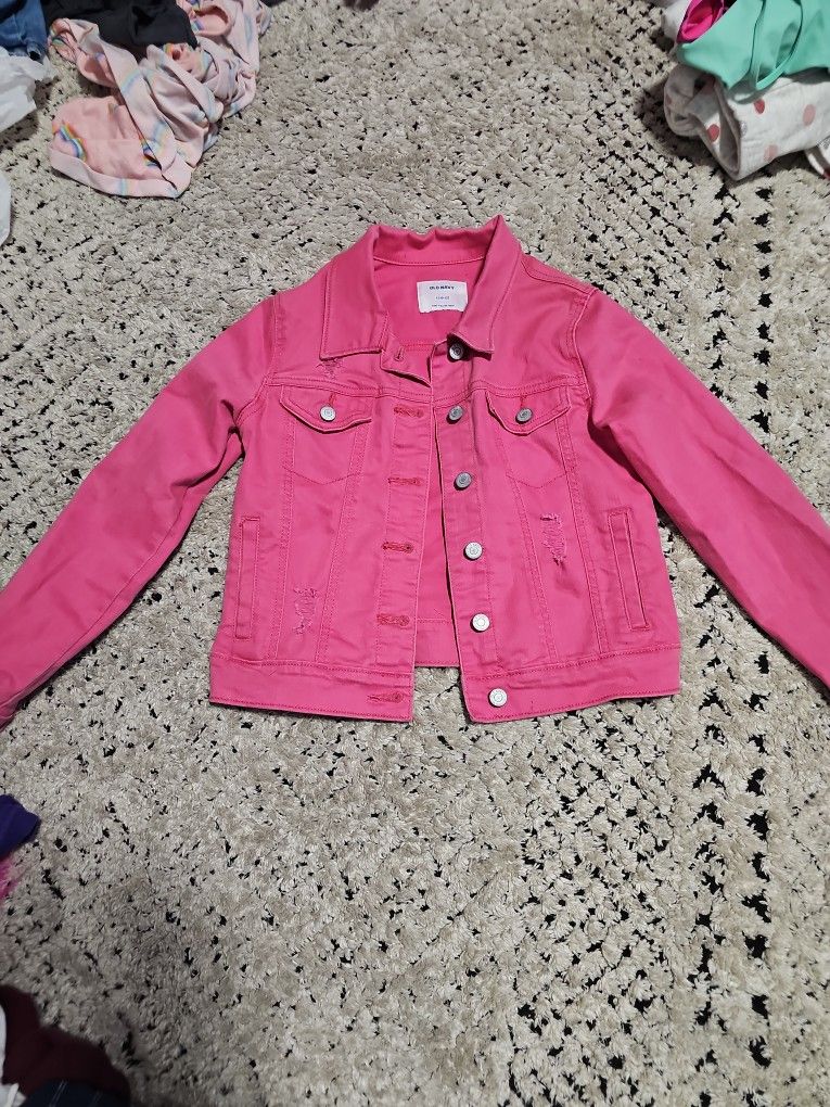 Pink Jean Jacket