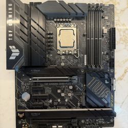 Intel Core i9-12900K CPU & ASUS Z690-Plus DDR5 TUF Gaming WiFi 1700 Motherboard