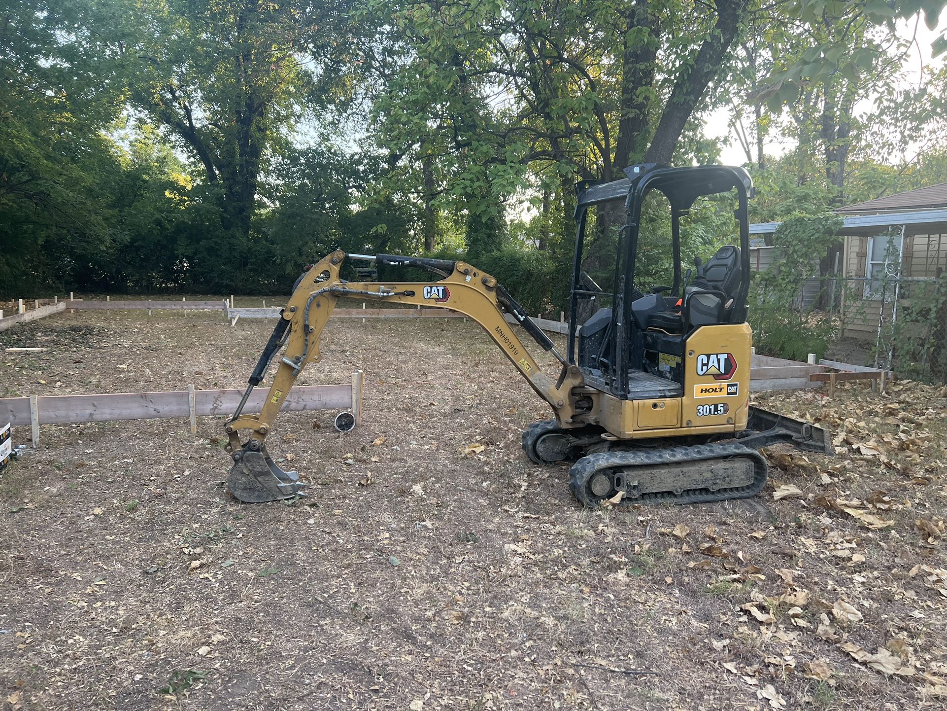 Mini Excavator $300/day