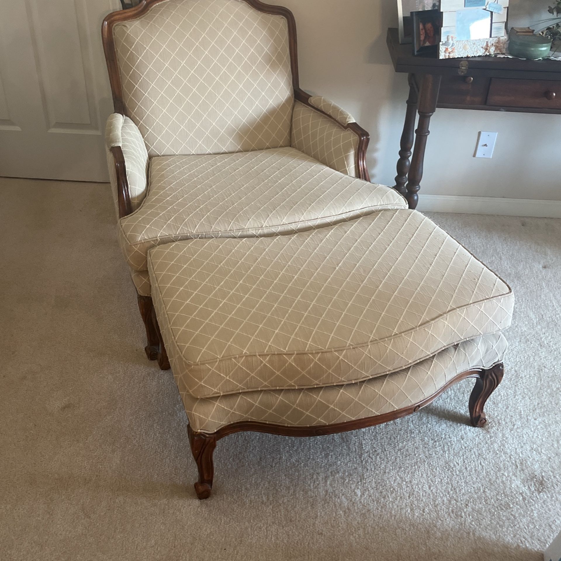 Chair And Ottoman