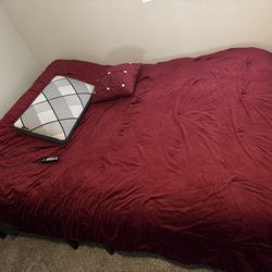 REMOTE BED FRAME & QUEEN MATTRESS!