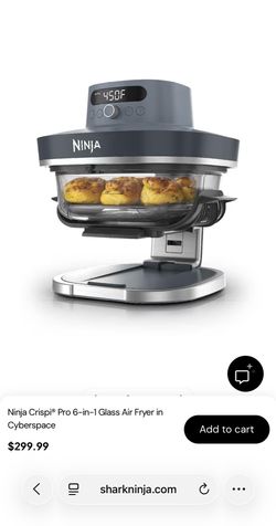 Ninja Crispi Pro 6-in-1 Glass Air Fryer