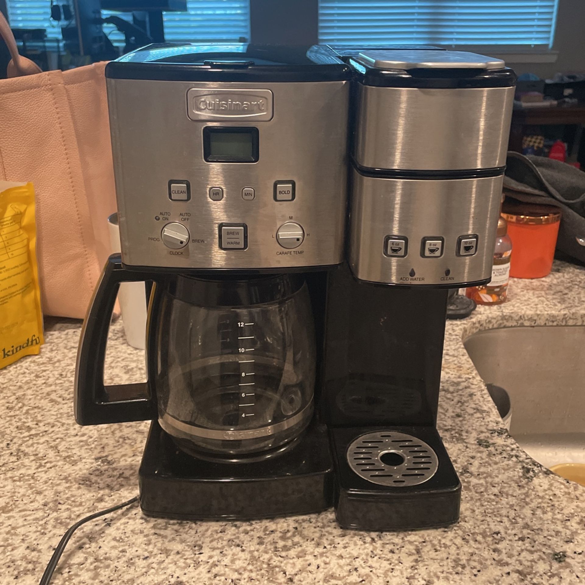 Cuisinart Coffee Maker Black, And Silver Keurig