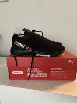 PUMA Star Vidal Black/Rose Gold Size 6