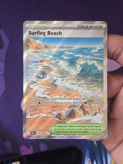 Surfing beach full art