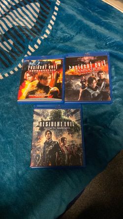 Resident evil blu ray movies