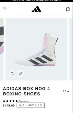 ADIDAS BOX HOG 4 BOXING SHOES
