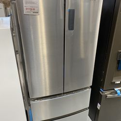 Haier Stainless Steel 15.3 Cu. Ft. French Door Refrigerator 