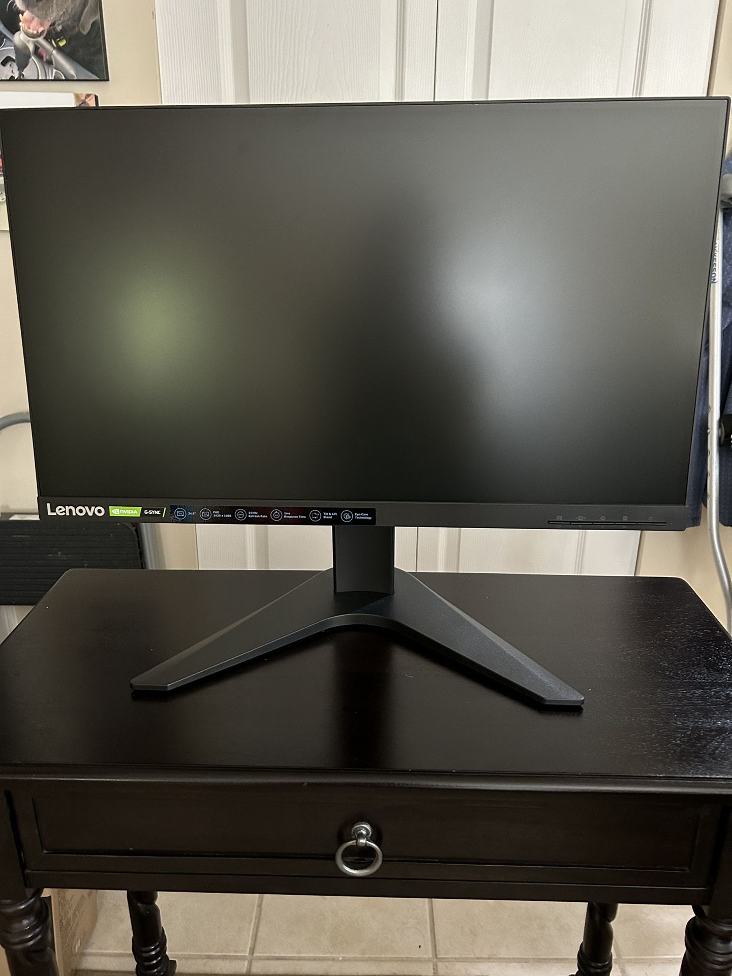 Lenovo LED Computer Monitor, 24.5”