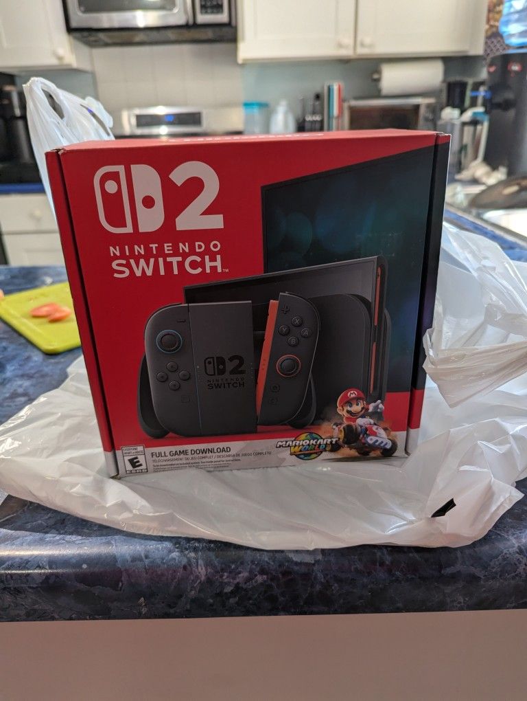 Nintendo Switch 2 w/ Mario Kart World Bundle