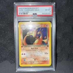 1st Edition Dark Charizard Holo PSA 6 