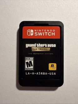 Grand Theft Auto The Trilogy Nintendo Switch