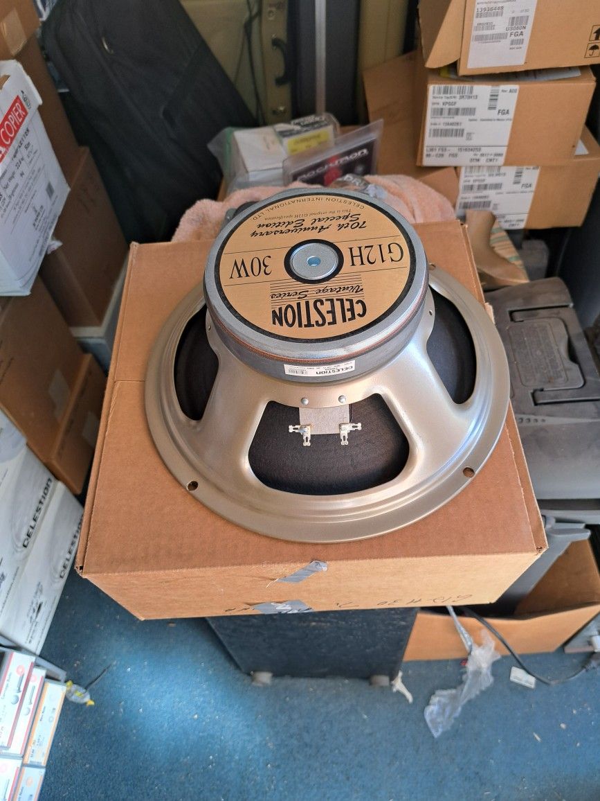 1】 Celestion G12H Anniversary 16Ω 30W Celestion G12H Anniversary 16 Ohm 12"  30W Guitar Speaker - Lean Celestion G12H 70th Anniversary 16Ω 30W
