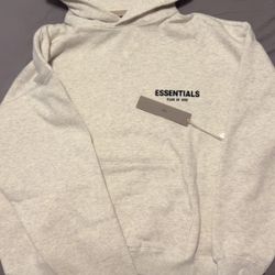 Light Oatmeal Essentials Hoodie 