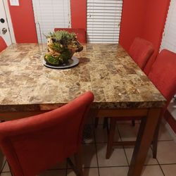 Marble Kitchen Table 