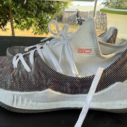 Under Armour UA GS Curry 5 White Black Welcome Home