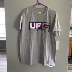 Mens Large Box Seat Gray FL. Gators Shirt 