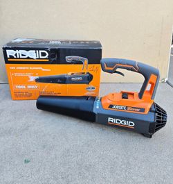 RIDGID 18V Brushless Compact Jobsite Leaf Blower