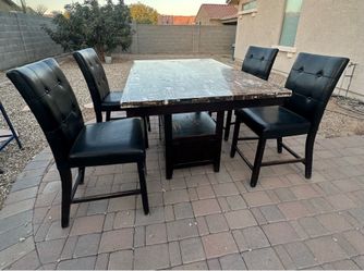 Dining Table with 4 Chairs