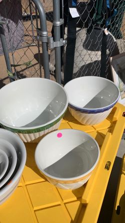 3 bowl set made by CIC in Italy