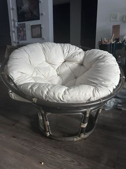 Papasan Chair W Cushion