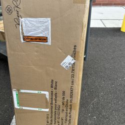 RiverRidge  RiverRidge 3 shelves Horizontal Bookcase, White