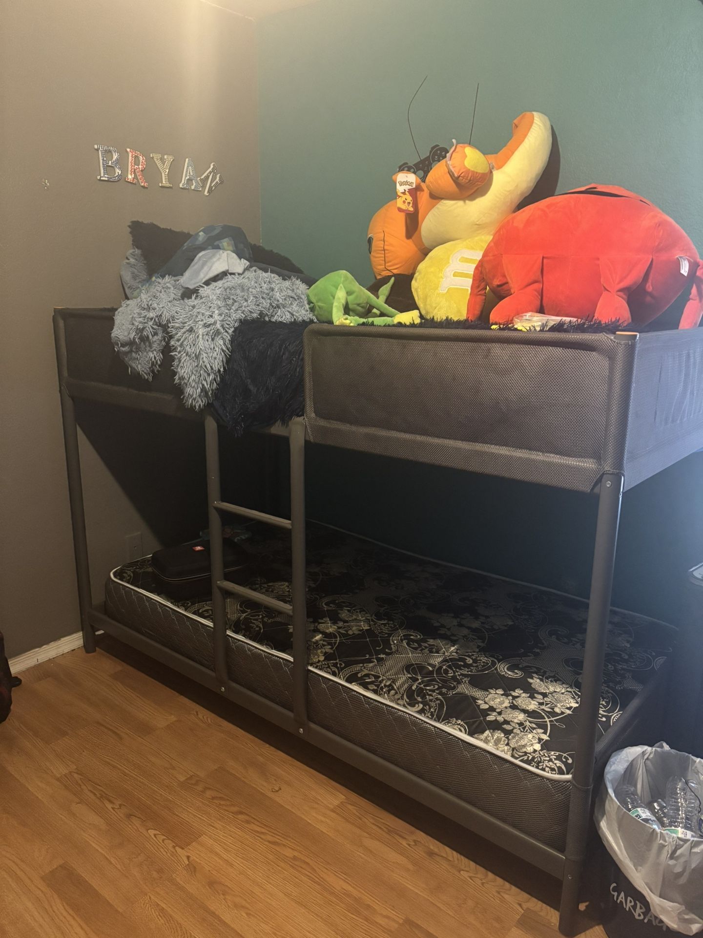 Metal bunk Bed Twin Size