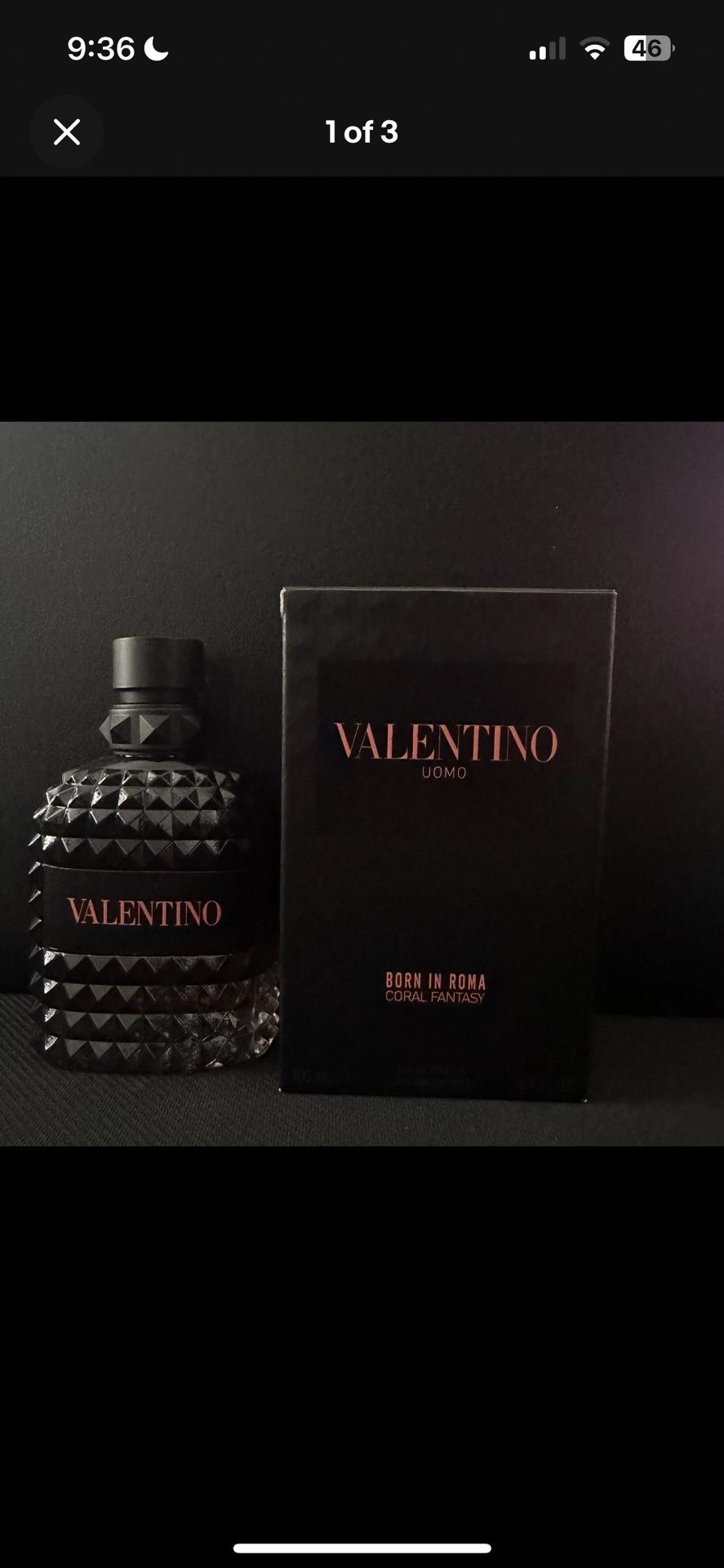 Valentino Uomo Born In Roma Coral Fantasy 3.4 oz EDT Cologne