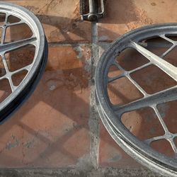 Old BMX 1979' Mongoose Motomag 2 Wheels In Great Shape No Cracks Chatsworth Ca Made