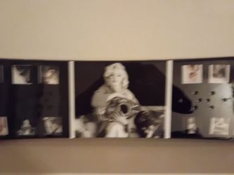 Snowboard accustomed Marilyn Monroe snowboard