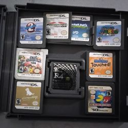 Nintendo Ds Games Super Smash Bros Ds, Mario Kart Ds, Super Mario DS Wipe Out