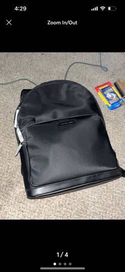 Michael Kors Everett Black Backpack