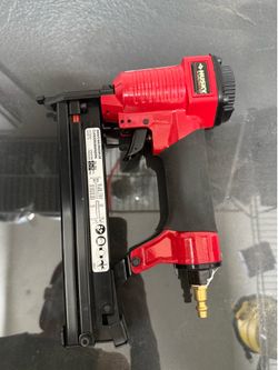 Husky (contact info removed) 18 Gauge Straight Air Nailer/Stapler 100 PSI Red/Black
