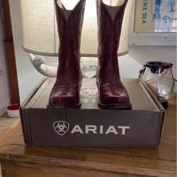Ariat Womens Snip Toe Red Boots