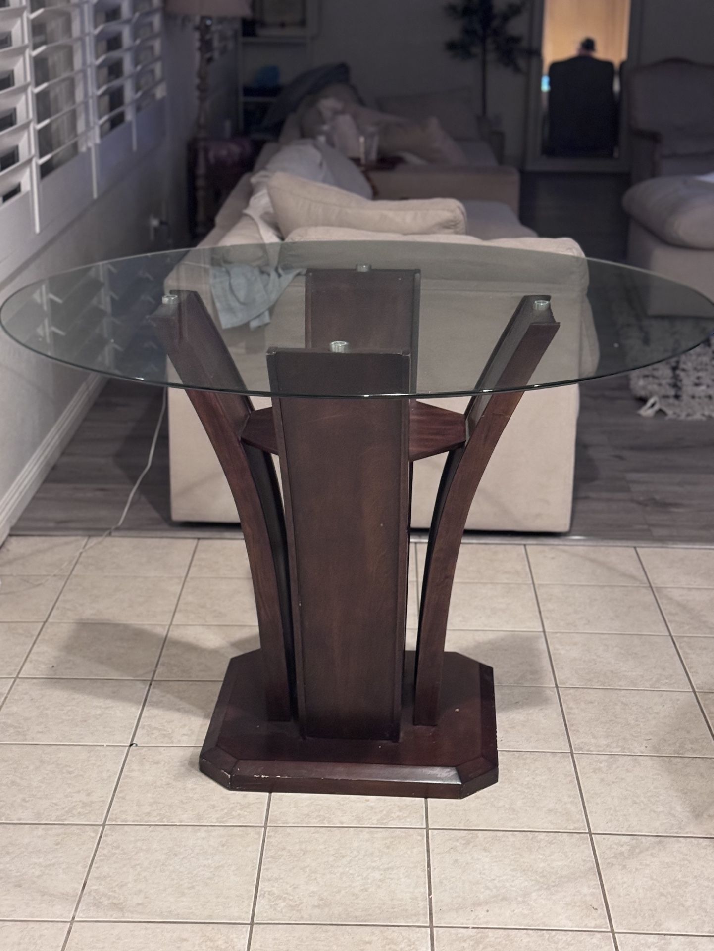 Glass Dining Table