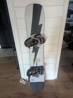 Burton 156 Blunt Custom Snowboard w Bindings LG