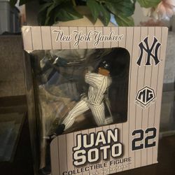 N Y Yankees Juan Soto Collectible Figurine