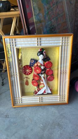 Antique Japanese dolls