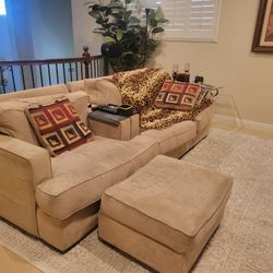 Sofa and Ottoman 